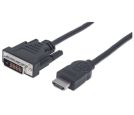Manhattan - Kabl Manhattan 372510 HDMI/M - DVI-D/M 24+1/3m_small_0
