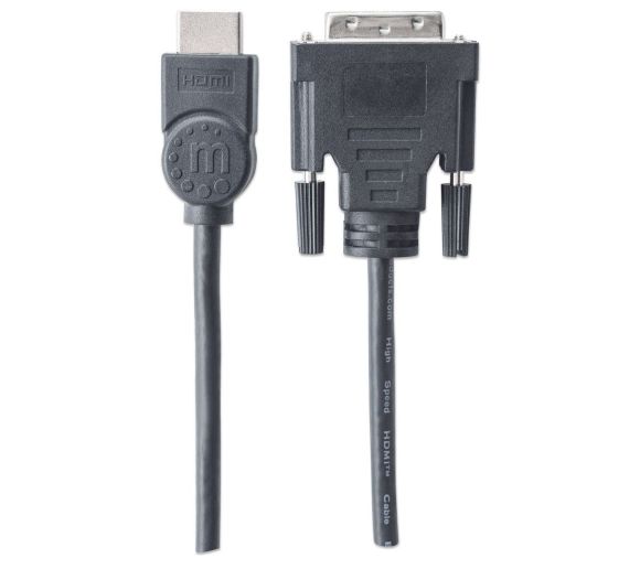 Manhattan - Kabl Manhattan 372503 HDMI/M - DVI-D/M 24+1/1,8m_1