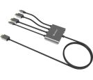 Kabl-display HUB Sandberg All-In-One USB C/DP/m DP/HDMI - HDMI 2m 509-21_small_1