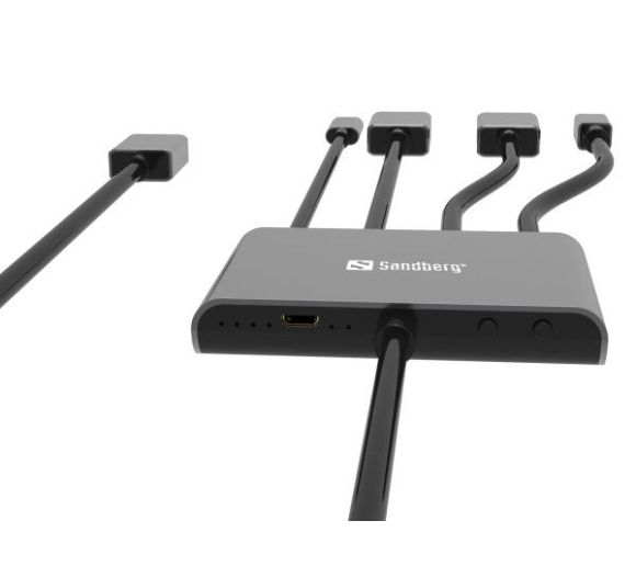 Kabl-display HUB Sandberg All-In-One USB C/DP/m DP/HDMI - HDMI 2m 509-21_3