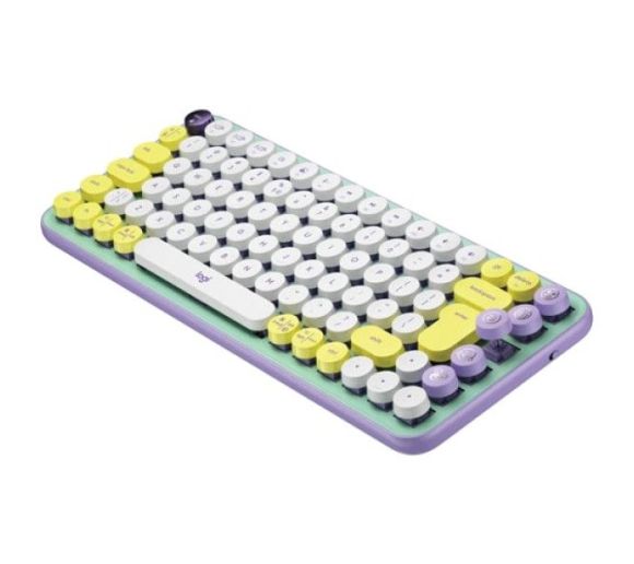 Logitech - Tastatura Wireless Logitech Pop Keys Daydream bela/ljubičasta US 920-010736_1