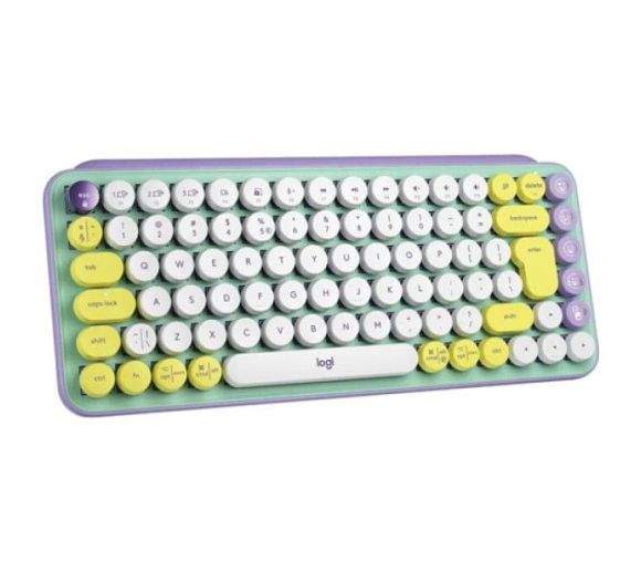 Logitech - Tastatura Wireless Logitech Pop Keys Daydream bela/ljubičasta US 920-010736_2