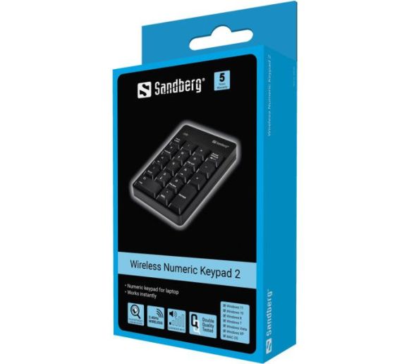Bežična numerička tastatura Sandberg 630-05_1