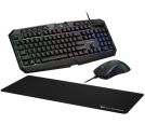 Tastatura + miš + podloga USB Volkano VX Helios VX-148-BK US crna_small_0