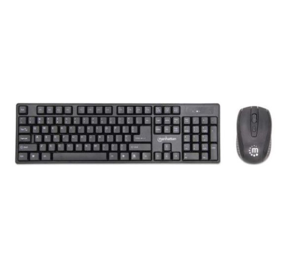 Manhattan - Tastatura+miš Wireless Manhattan 178990 US, crna_0