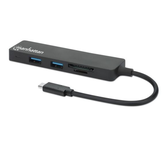 Manhattan - USB-C HUB 3port Manhattan 164948 3.2 G1/5Gbps/CR/Crni_0