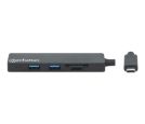 Manhattan - USB-C HUB 3port Manhattan 164948 3.2 G1/5Gbps/CR/Crni_small_1