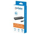 Manhattan - USB-C HUB 3port Manhattan 164948 3.2 G1/5Gbps/CR/Crni_small_3