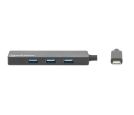 Manhattan - USB-C HUB 4port Manhattan 164924 3.2 G1/5Gbps/Crni_small_1