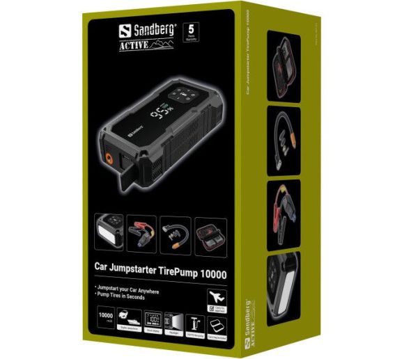 Baterijski kompresor/powerbank Sandberg 421-21 Jumpstarter 10000mAh/lampa_7