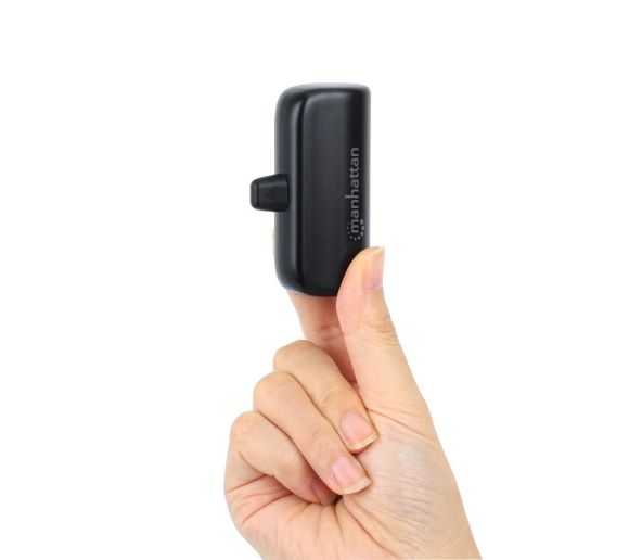 Manhattan - Powerbank Manhattan 1026336 5000mAh 10W/Black/USB-C_2