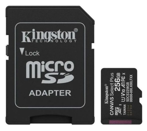 Kingston - Micro SD Kingston 256GB SDCS3/256GB + adapter_0