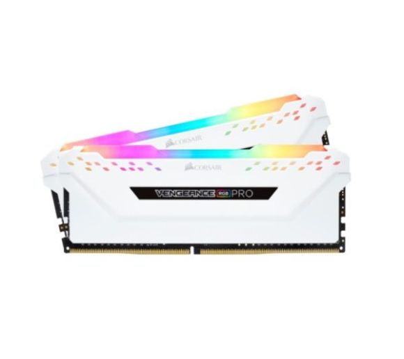 Corsair - RAM Corsair VENGEANCE RGB PRO DDR4 32GB (2x16GB) 3200MHz CMH32GX4M2E3200C16W_0