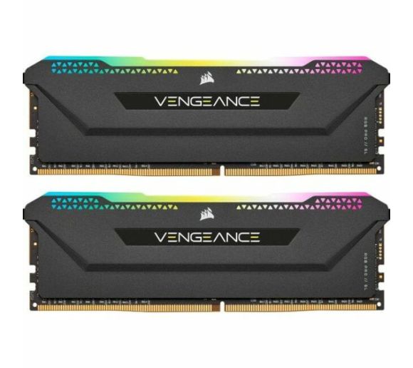 Corsair - RAM Corsair VENGEANCE RGB PRO SL DDR4 16GB (2x8GB) 3200MHz CMH16GX4M2E3200C16_0