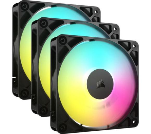 Corsair - Ventilatori Corsair 3x RS120 ARGB 120mm PWM-Triple Pack - Crni, CO-9050181-WW_0