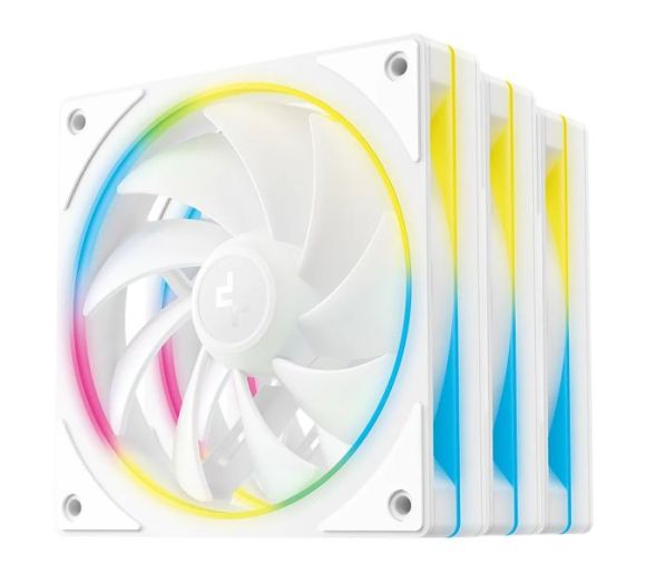 DeepCool - Ventilatori za kuciste 3in1 FL12 SE DeepCool Beli, R-FL12SE-WHAPN3-G_0