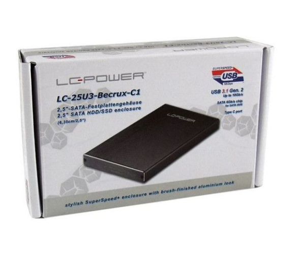 LC-POWER - HDD Rack LC Power 2.5" LC-25U3-Becrux-C1 SATA USB3.1 type C_2