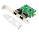 E-GREEN - LAN MK E-Green PCI-E 2xRJ45 10/100/1000 Mbp/s_small_0
