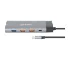 Manhattan - Docking station Manhattan 130714 10in1 USB-C - 2xHDMI/5xUSB/LAN/PD 100W_small_2