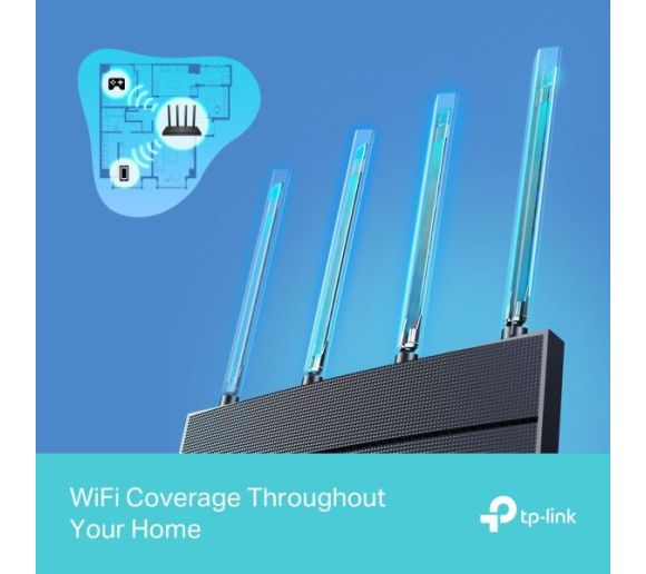 TP-Link - LAN Router TP-Link Archer AX12 AX1500/WiFi6/3xGLAN+1xGWAN_4