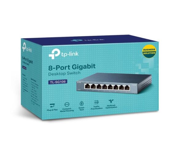 TP-Link - LAN Switch TP-LINK TL-SG108 Gigabit 10/100/1000Mbps_2