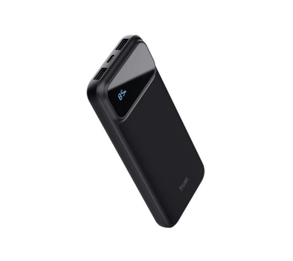 Trust - Eksterna baterija TRUST  AVALA 10.000 PD Powerrbank/LCD/crna_0