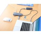 Manhattan - Docking station Manhattan 190459 9in1 USB-C - 1xHDMI/5xUSB/LAN/CR/PD 100W_small_2