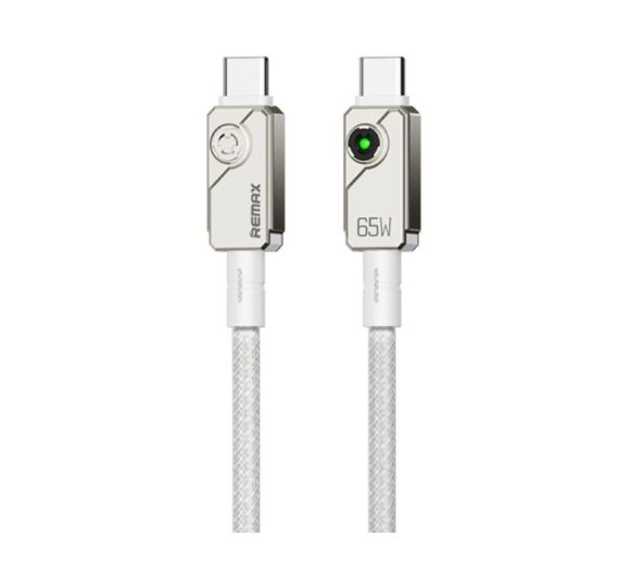 Kabl Swift Fast charging braided data cable 1.2M C36 65W(C-C) beli _1