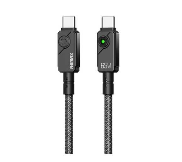 Kabl Swift Fast charging braided data cable 1.2M C36 65W(C-C) crni _1