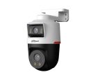 Dahua - IPC-PTS2249B-E2-S-PV-PRO 2+2 MP WizColor Active Deterrance Dual-lens Fixed-focal Pan & Tilt WizSense Network kamera _small_1