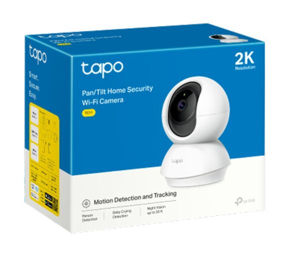 TC71 4MP Pan/Tilt Home Security WiFi kamera _0