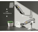 H180 stoni nosač za dva monitora beli 17-27 inča _small_3