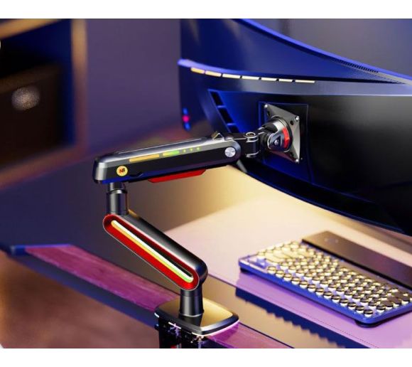 L60 Gaming stoni nosač za monitor mat crni _2