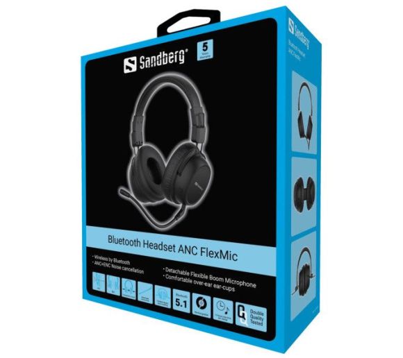 Bluetooth slušalice Sandberg ANC FlexMic 126-36_1
