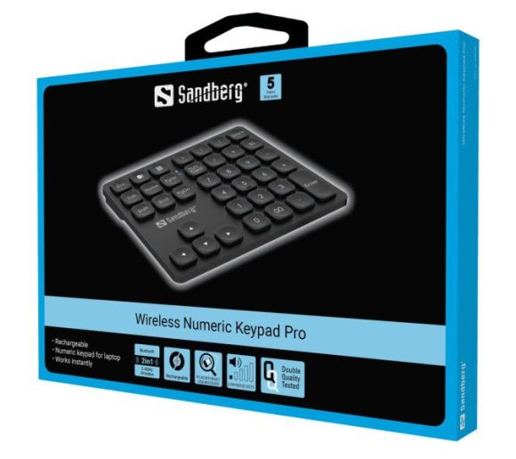 Bežična numerička tastatura Sandberg USB Pro 630-09_5