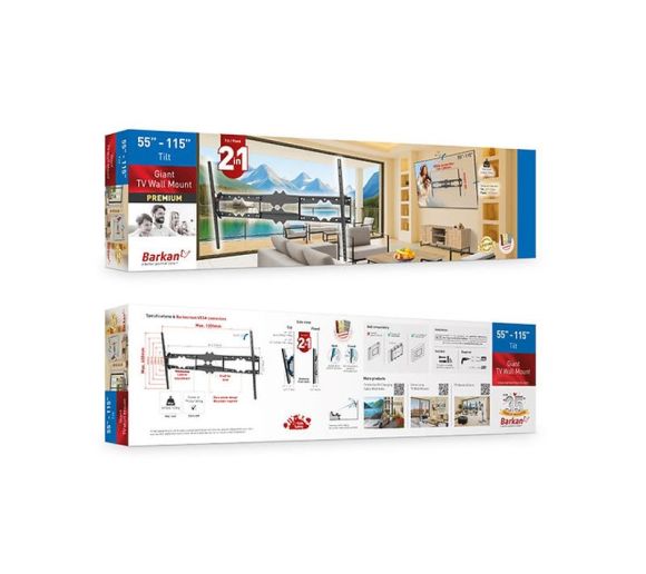 BARKAN - BM510 LCD TV zidni nosač od 55 do 115 inča _0