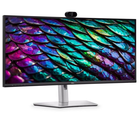 Dell - 34 inch P3426WEB WQHD 100Hz Video konferencijski USB-C zakrivljeni IPS monitor _4