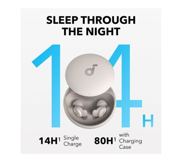 Soundcore Sleep A20 Noise Masking BT bežične bubice bež _6