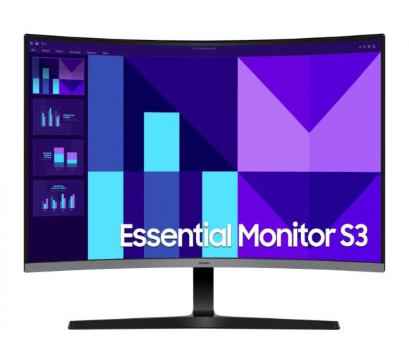 Samsung - Monitor SAMSUNG LS32D396GAUXEN 32"/VA,zakrivljen/1920x1080/100Hz/4ms GtG/HDMI,VGA/VESA/zvucnici/crna_0