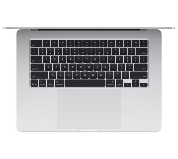 Apple - MacBook Air 15.3 inch M5 10-core CPU 10-core GPU 16GB 512GB SSD Silver (MDV94) _3