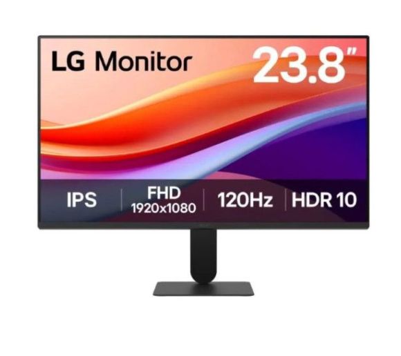 LG - Monitor 23.8" LG 24U41YA-B.AEUQ IPS 1920x1080/120Hz/5ms/HDMI/VGA_0