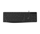 Genius - KB-117S Al Copilot USB YU crna tastatura _small_1