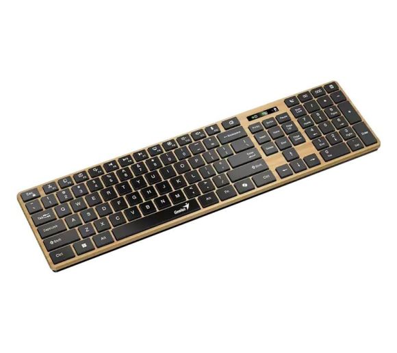 Genius - SlimStar 7250BT, AI, Pine Wood YU wireless tastatura _1