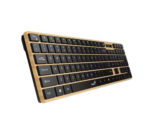 Genius - SlimStar 7250BT, AI, Pine Wood YU wireless tastatura _5