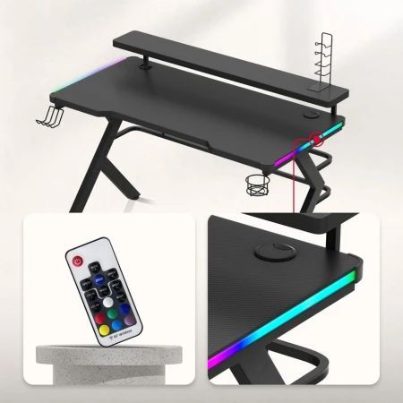 Huzaro -  Hero 5 RGB Crni Gaming sto_3