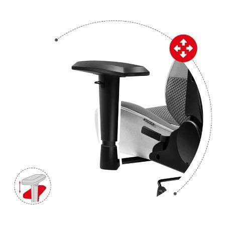 Huzaro - Force 6.2 Bela Mesh Gaming stolica_5