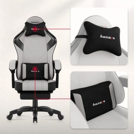 Huzaro - Force 3.7 Siva Gaming stolica_4