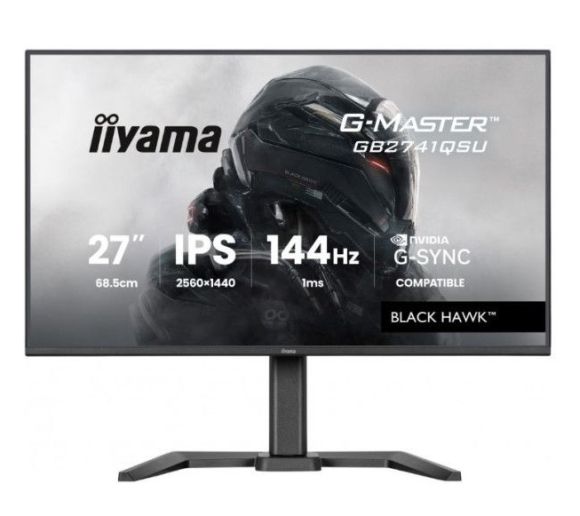 Monitor 27" Iiyama GB2741QSU-B1 IPS 2560x1440/144Hz/1ms/HDMI/DP/USB_0