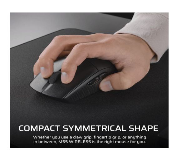 Corsair - Miš CORSAIR M55 BEŽICNI/CH-931F000-WW/gaming/24000 DPI/crna_3