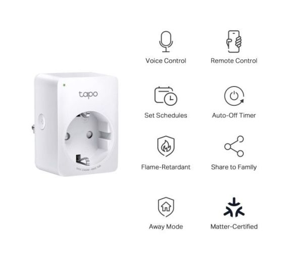 TP-Link - SMART utičnica TP-Link Tapo P100M 10A/2300W_1